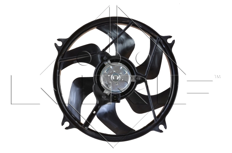 47320 NRF Ventilador elétrico de esfriamento montado (motor + roda de aletas)