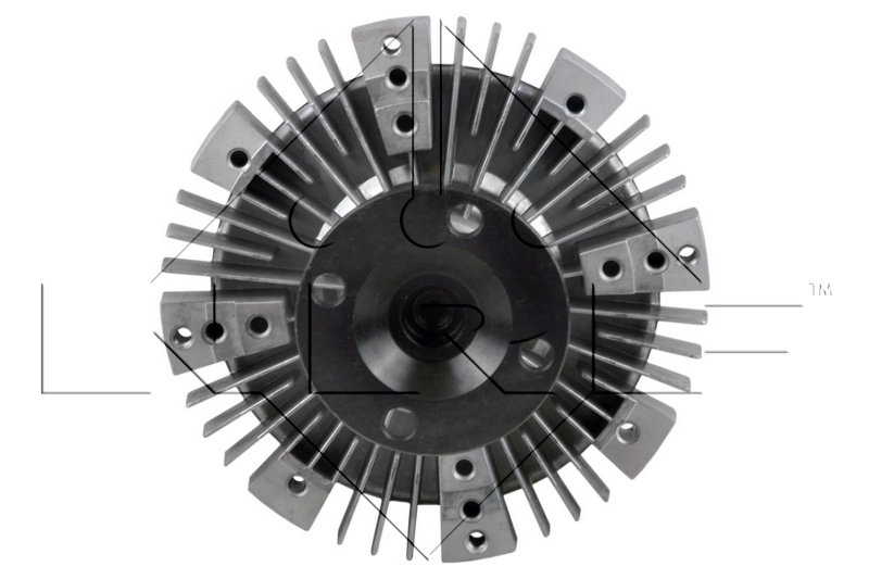 Acoplamento viscoso de ventilador de esfriamento NRF 49528 preço, a partir de 87,12 USD