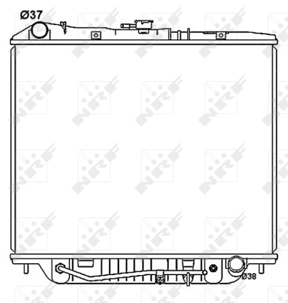Compre Radiador de esfriamento de motor Isuzu Trooper 