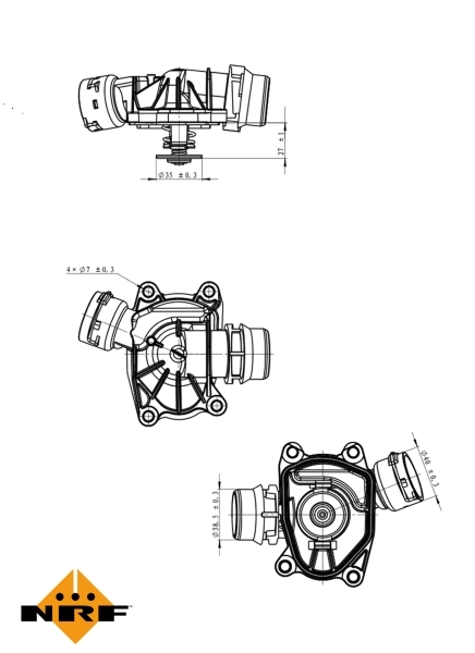 Termostato 725091 NRF