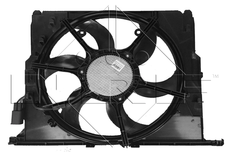 Compre Ventilador elétrico de esfriamento montado (motor + roda de aletas) BMW 5 