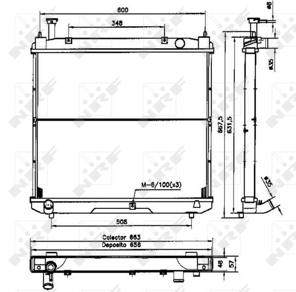 Radiador de esfriamento de motor Toyota Hiace preço, a partir de 114,17 USD