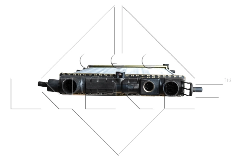 Radiador de esfriamento de motor Jdeus M0200670