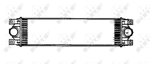 Radiador de intercooler 30877 NRF