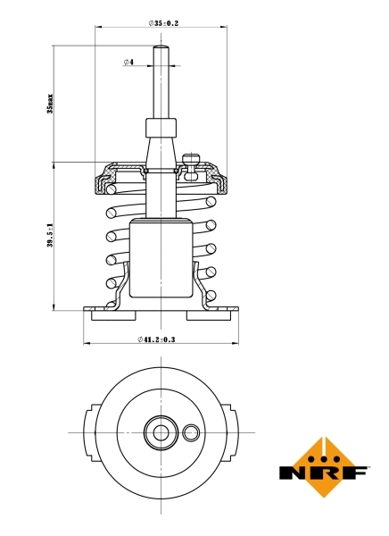 Termostato 725093 NRF