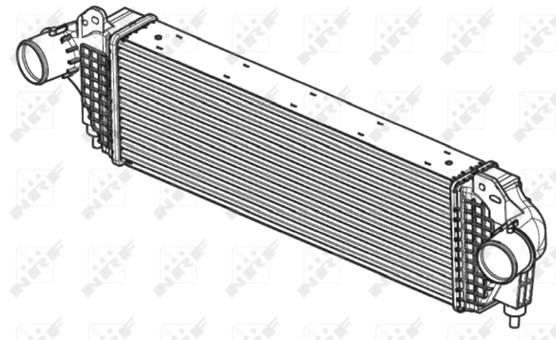Radiador de intercooler Fiat/Alfa/Lancia 5801526779