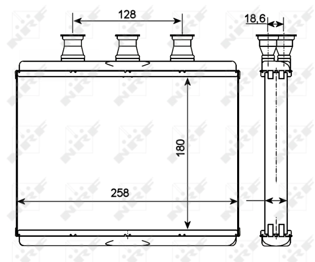 Radiador de forno (de aquecedor) BMW 7 preço, a partir de 68,85 USD