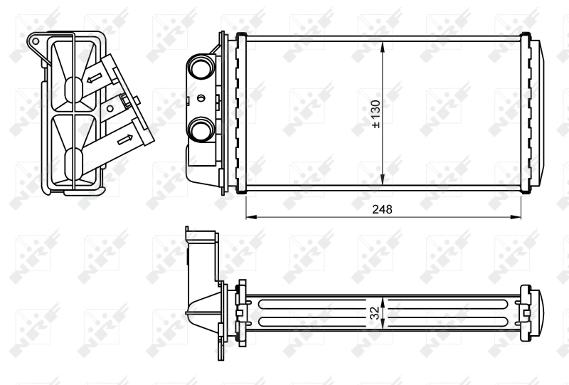 Radiador de forno (de aquecedor) Fiat Palio preço, a partir de 31,77 USD