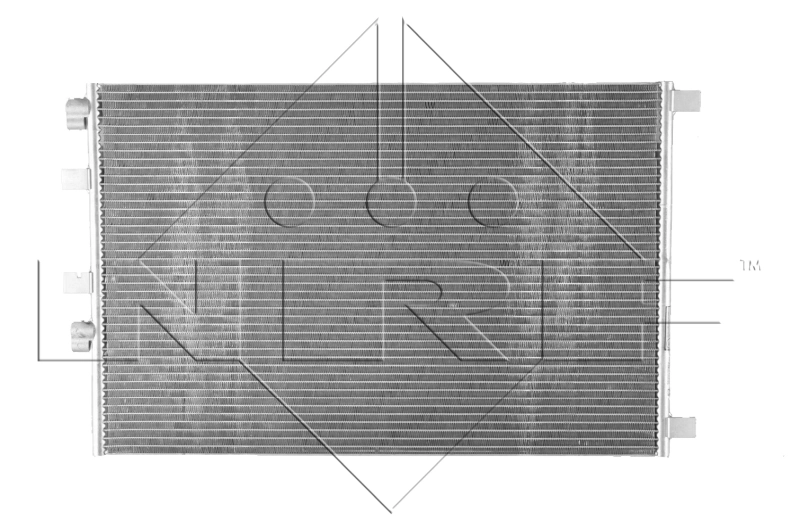 35913 NRF Radiador de aparelho de ar condicionado