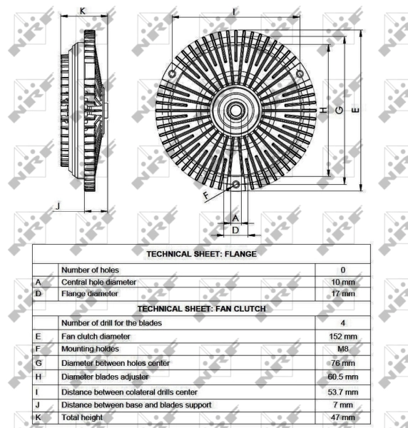 Compre Acoplamento viscoso de ventilador de esfriamento Volkswagen LT 