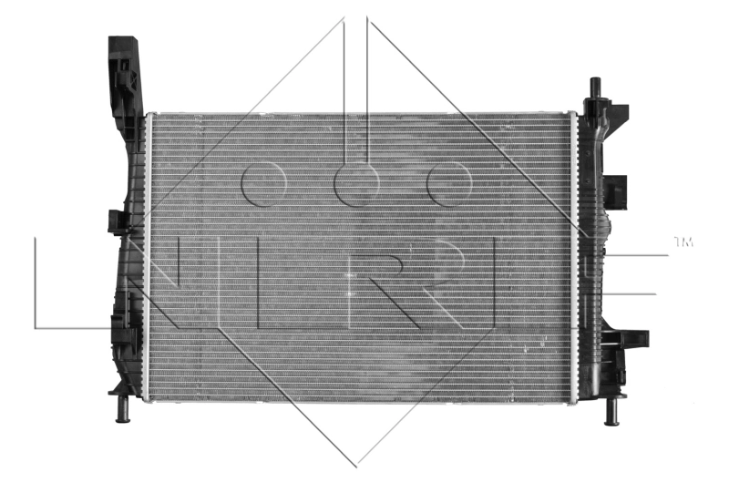 58650 NRF Radiador de esfriamento de motor