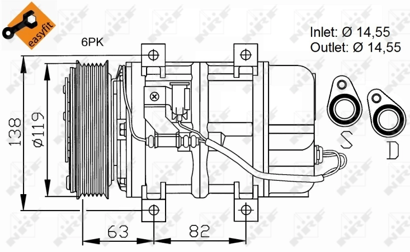 Compre Compressor de aparelho de ar condicionado Volvo XC90 