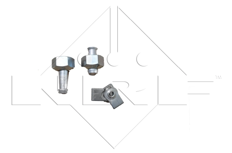 Radiador de esfriamento de motor 50202 NRF