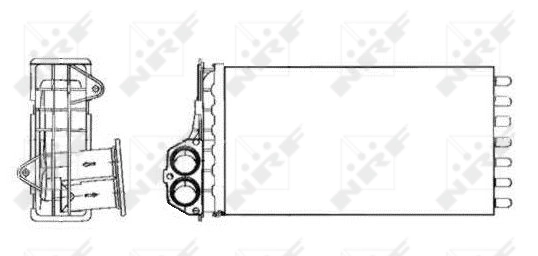 Radiador de forno (de aquecedor) 6083004 Frig AIR