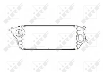 Radiador de intercooler 30869 NRF
