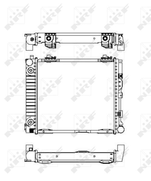 Compre 507676 NRF Radiador de esfriamento de motor