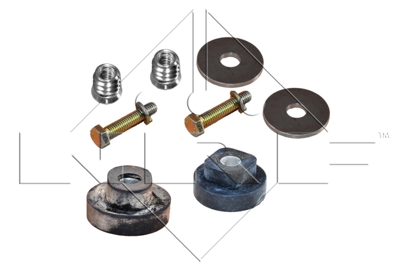  Radiador de esfriamento de motor Iveco Stralis II plataforma a bordo (2012 - 2026) II