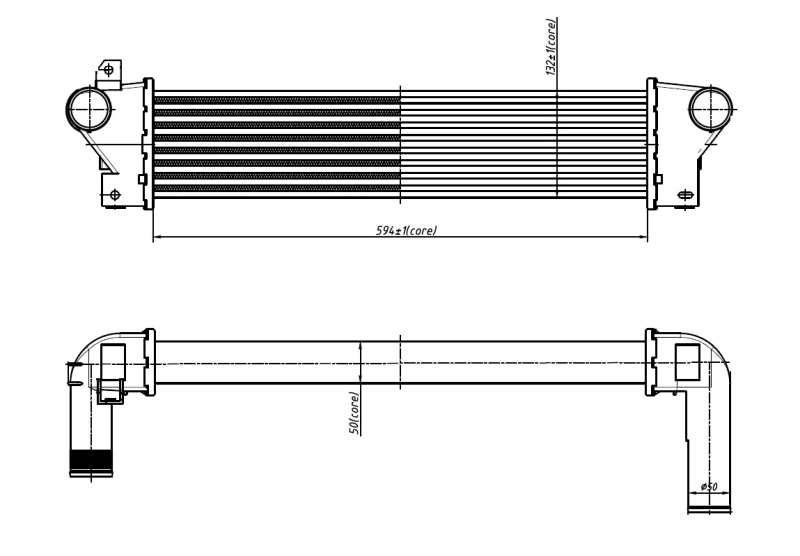 Compre Radiador de intercooler Land Rover Freelander 1