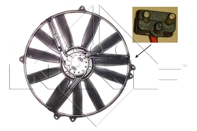 Ventilador elétrico de esfriamento montado (motor + roda de aletas) Chrysler 05103653AA preço, a partir de 62,99 USD