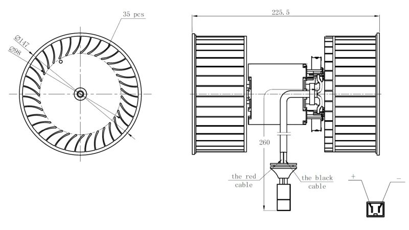 Motor de ventilador de forno (de aquecedor de salão) Iveco Stralis preço, a partir de 71,14 USD