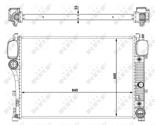Radiador de esfriamento de motor Mercedes S  C216 ao melhor preço