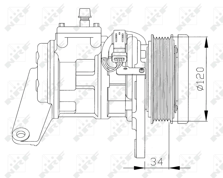 Compre Compressor de aparelho de ar condicionado Chrysler Voyager 