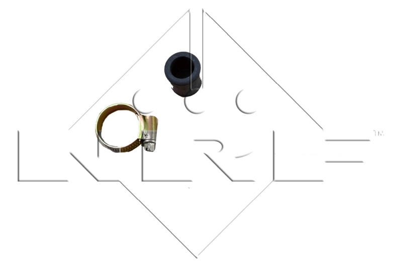 Radiador de esfriamento de motor 514436 NRF