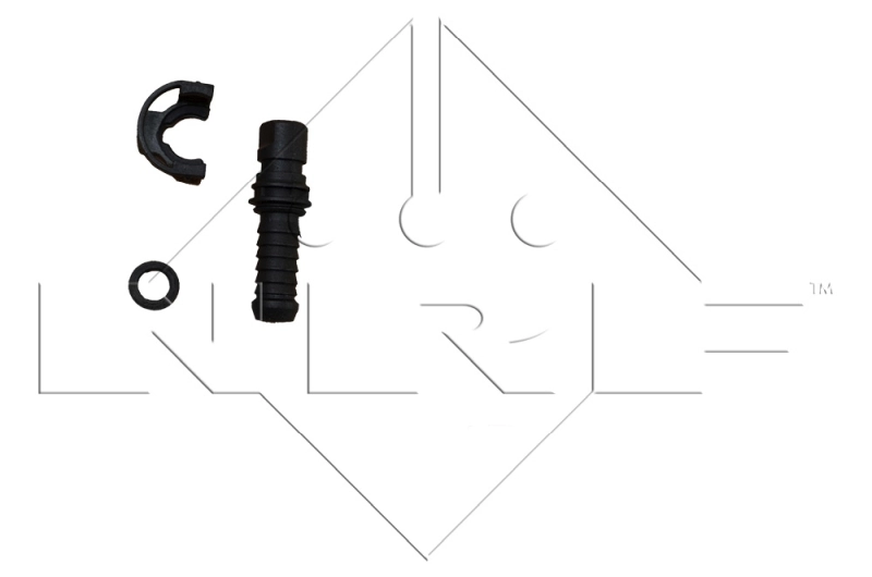 Radiador de esfriamento de motor 58308 NRF