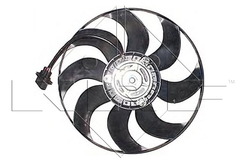 Ventilador elétrico de esfriamento montado (motor + roda de aletas) Seat Ibiza IV 6J5, 6P1 ao melhor preço