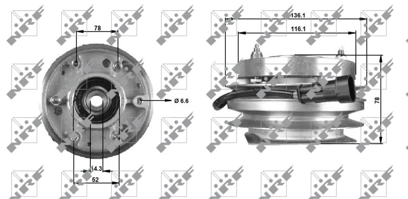 Compre Acoplamento viscoso de ventilador de esfriamento Iveco Daily 