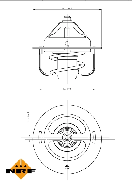 Termostato 725144 NRF