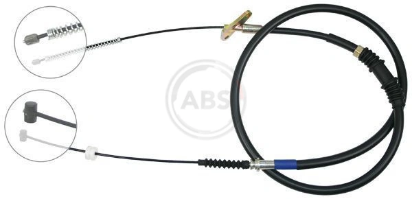 2001057 Beca Cables Cabo do freio de estacionamento traseiro esquerdo