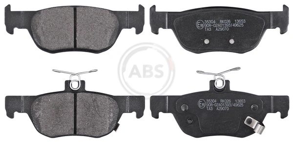 Sapatas do freio traseiras de disco para Mazda 3 BP