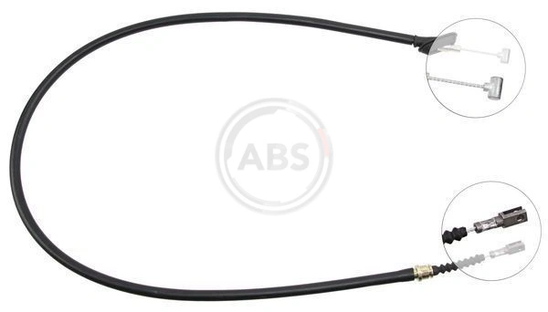  Cabo do freio de estacionamento traseiro direito Suzuki Baleno sedan (EG) (1995 - 2002) 