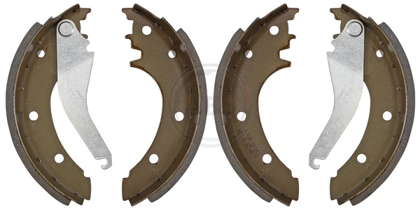 Sapatas do freio traseiras de tambor Wabco 12999529VT