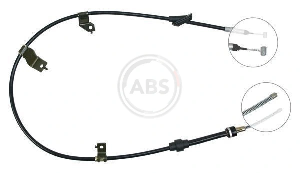 Cabo do freio de estacionamento traseiro esquerdo Honda Civic V EG, EH ao melhor preço