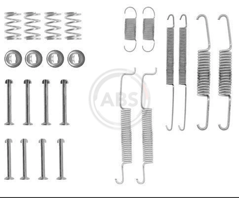 Compre 2060 Febi Kit de montagem das sapatas traseiras de tambor