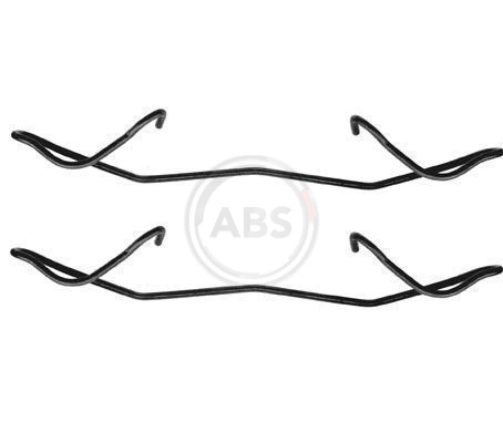 Kit de molas de fixação de sapatas de disco dianteiras 0542535 General Motors