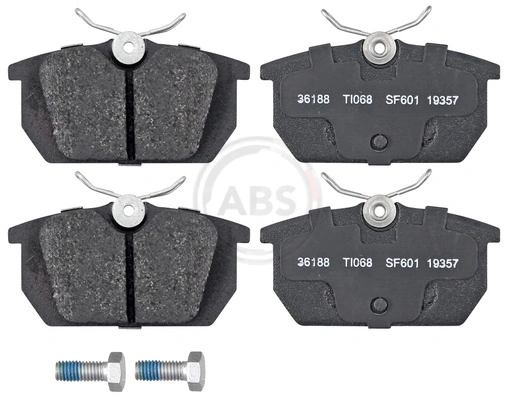 Sapatas do freio traseiras de disco para Fiat Uno  146A