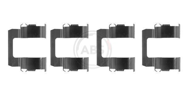 Kit de molas de fixação de sapatas de disco dianteiras Nissan Sunny II N13 ao melhor preço