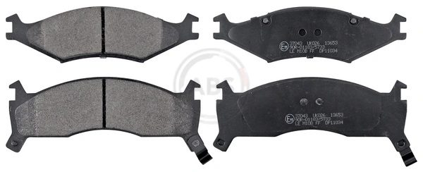 Sapatas do freio dianteiras de disco SP1070 Hyundai/Kia