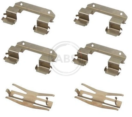 Kit de molas de fixação de sapatas de disco dianteiras Hyundai Elantra III XD ao melhor preço