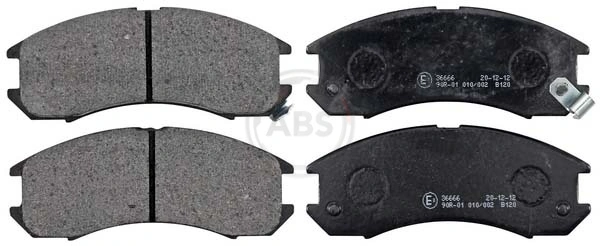 Sapatas do freio dianteiras de disco Mazda 626 III GD ao melhor preço