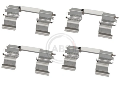  Kit de molas de fixação de sapatas de disco dianteiras Chevrolet Aveo I hatchback (T200) (2003 - 2008) I