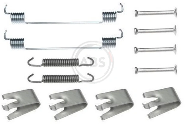 Kit de montagem das sapatas traseiras de tambor para Nissan Note E11