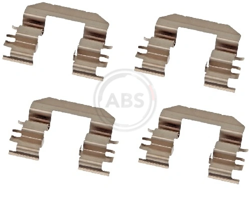 Kit de molas de fixação de sapatas de disco dianteiras KIA Picanto II TA ao melhor preço
