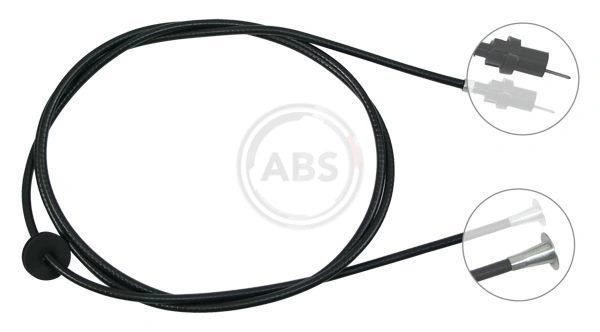 Cabo de acionamento de velocímetro para Ford Sierra GBC