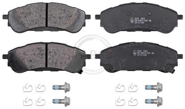 Compre BRF1885 Ford Sapatas do freio traseiras de disco
