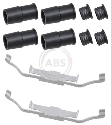 Kit de molas de fixação de sapatas de disco dianteiras para BMW 1 F40