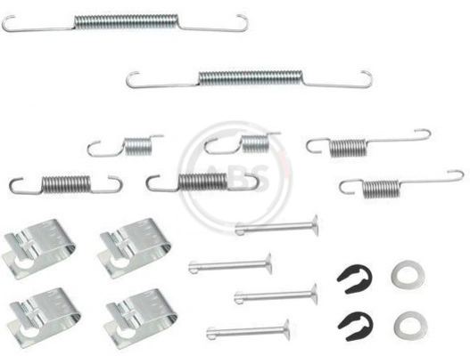 Kit de montagem das sapatas traseiras de tambor KIA Picanto  BA ao melhor preço